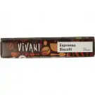 Vivani Chocolate to go espresso biscotti 40 gram