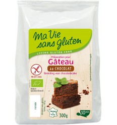 Ma Vie Sans Gluten Chocolade cakemix glutenvrij biologisch 300 gram