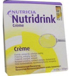 Nutridrink Creme banaan 125 gram 4 stuks kopen