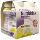 Nutridrink Multi fibre vanille 200 ml 4 stuks
