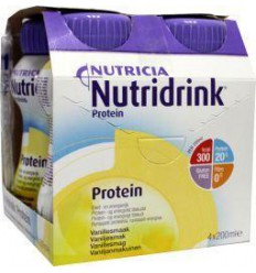 Nutridrink Protein vanille 200 ml 4 stuks