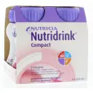 Nutridrink Compact aardbei 125 ml 4 stuks