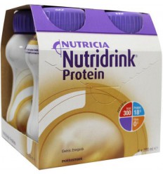 Nutridrink Proteine mokka 200 ml 4 stuks
