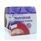 Nutridrink Compact protein rode vruchten 125 gram 4 stuks