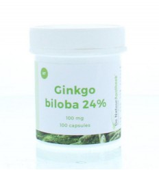 Natuurapotheek Ginkgo biloba 24% 100 mg 100 capsules