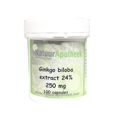 Ginkgo biloba Natuurapotheek 24% 250 mg 100 capsules kopen