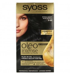 Syoss Color Oleo Intense 1-10 zwart haarverf 1 set