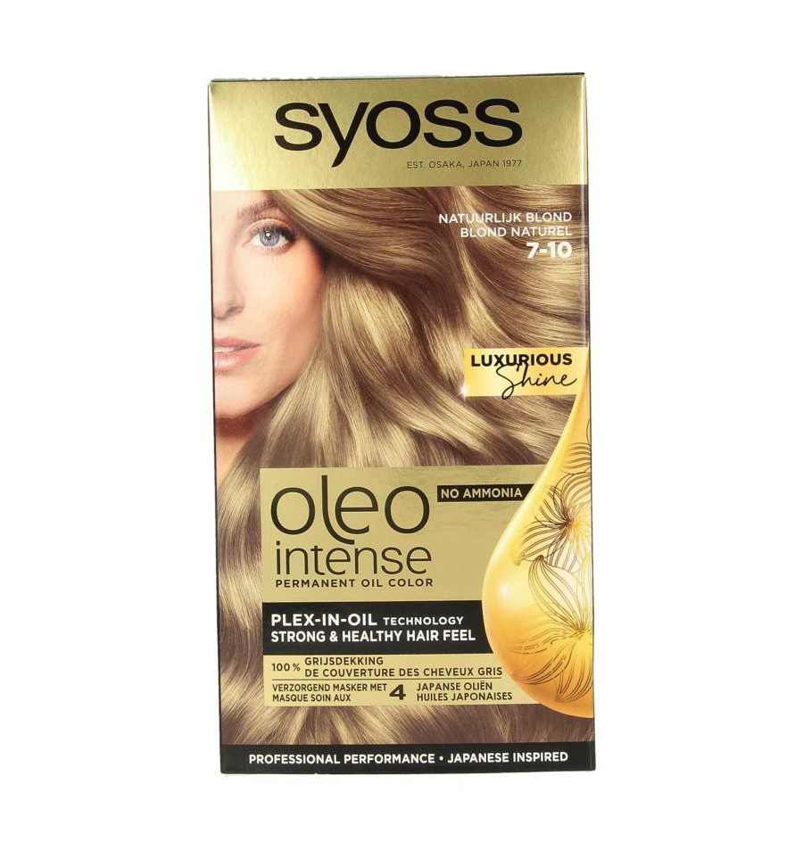 Syoss Color Oleo Intense natuurlijk blond haarverf