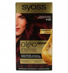 Syoss Color Oleo Intense 4-23 bordeaux rood haarverf 1 set kopen