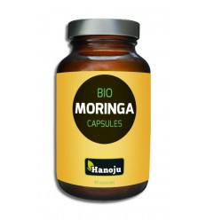 Hanoju Moringa oleifera heelblad 350 mg biologisch 90 capsules