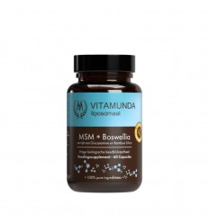 Vitamunda Liposomale MSM+ boswellia 60 vcaps