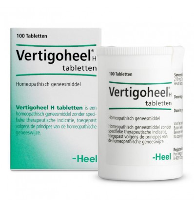 Homeopatische Geneesmiddelen Heel Vertigoheel H 100 tabletten kopen