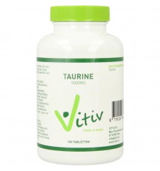 Vitiv Taurine 1000 mg 100 tabletten kopen