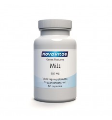 Nova Vitae Milt concentraat 550 mg 60 capsules