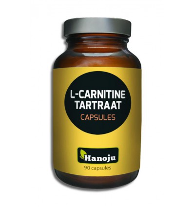 L-Carnitine Hanoju L-Tartraat 500 mg 90 vcaps kopen