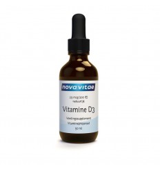 Nova Vitae Vitamine D3 2.5 mcg druppel 50 ml