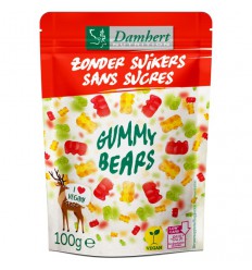 Damhert Gummybears zonder suiker 100 gram