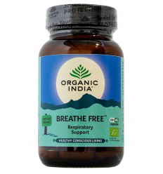 Organic India Breathe free biologisch caps 90 capsules