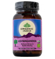 Organic India Ashwagandha biologisch 90 capsules kopen