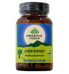 Organic India Liver kidney biologisch 90 capsules