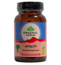 Organic India Vitality biologisch 90 capsules