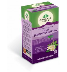 Organic India Tulsi jasmine green thee biologisch 25 zakjes