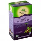 Organic India Tulsi licorice spice thee 25 zakjes