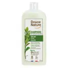 Douce Nature Shampoo glanzend haar met groene thee familie 1 liter