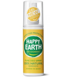 Happy Earth Deodorant spray jasmine ho wood 100 ml