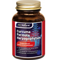 All Natural Curcuma formule harpagophytum 60 capsules