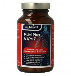 All Natural Multi plus A t/m Z 100 tabletten