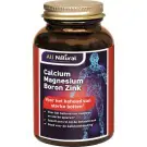 All Natural Calcium magnesium boron zink 90 tabletten