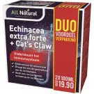 All Natural Echinacea extra forte + cats claw 200 ml