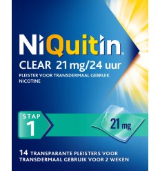 Niquitin Stap 1 21 mg 14 stuks