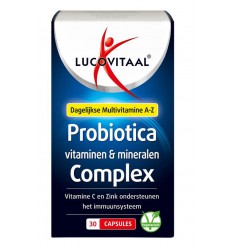 Lucovitaal Probiotica vitamine & mineralen complex 30 capsules