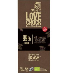 Lovechock Extreme dark 99% pure 70 gram