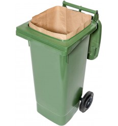 Biomat Wastebag compostable paper 240 liter 25 stuks