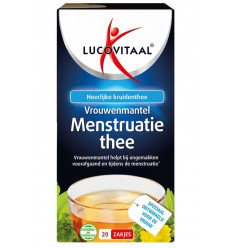 Lucovitaal Vrouwenmantel menstruatie thee 20 zakjes