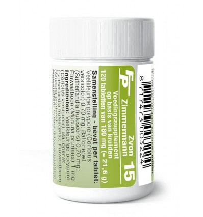 Fytotherapie Medizimm Zvon 15 120 tabletten kopen