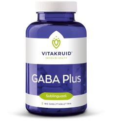 Vitakruid Gaba Plus 180 zuigtabletten
