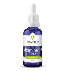Vitakruid Vitamine D3 Vegan druppels 25 mcg 30 ml