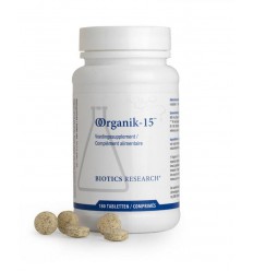 Biotics Oorganik-15 180 tabletten