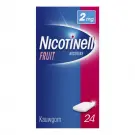 Nicotinell Kauwgom fruit 2 mg 24 stuks