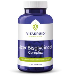 Vitakruid IJzer bisglycinaat 28 mg complex 90 tabletten