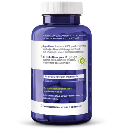 Vitakruid Antioxidanten Vitakruid D-Mannose 500 90 capsules kopen
