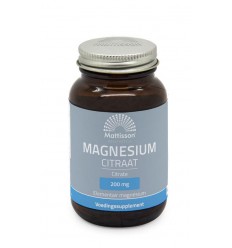 Mattisson Magnesium citraat 200 mg 60 tabletten