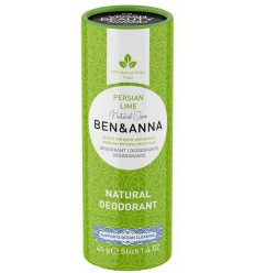 Ben & Anna Deodorant persian lime papertube 40 gram