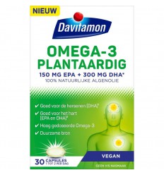 Davitamon Omega 3 plantaardig 30 capsules