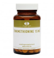 Van der Pigge Zinkmethionine 15 mg 90 tabletten