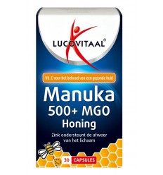 Lucovitaal Manuka honing zink 30 capsules